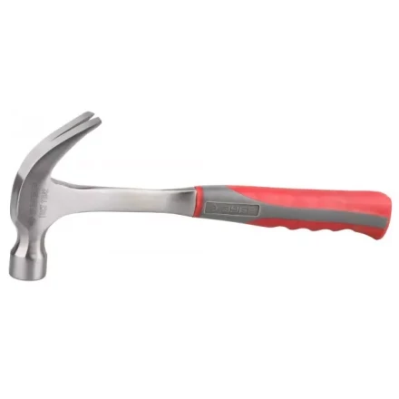 Молоток-гвоздодер ЗУБР цельнокованый, с двухкомпонентной рукояткой, 560г 20253-560 купить в Надыме