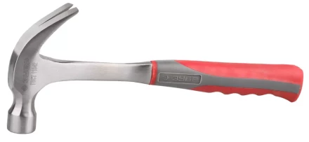 Молоток-гвоздодер ЗУБР цельнокованый, с двухкомпонентной рукояткой, 560г 20253-560 купить в Надыме