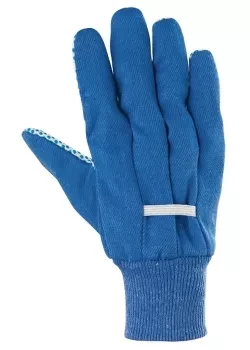 Перчатки рабочие х/б ткань с ПВХ точкой, манжет, XXL СИБРТЕХ 67766 купить в Надыме