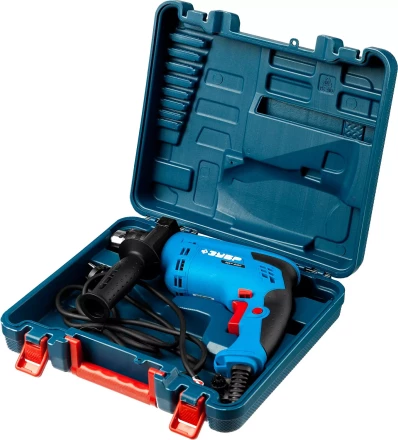 Дрель ударная + кейс ЗДУ-680 ЭРКМ2 серия ПРОФЕССИОНАЛ купить в Надыме