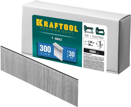 Гвозди тип 18GA (47 / 300 / F) 5000 шт 31785-30 купить в Надыме