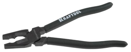 Плоскогубцы KRAFTOOL &quot;KarbMax&quot; комбинированные, с твердосплавными вставками, покрытие оксидированное с полировкой, 220мм 22018-1-22 купить в Надыме