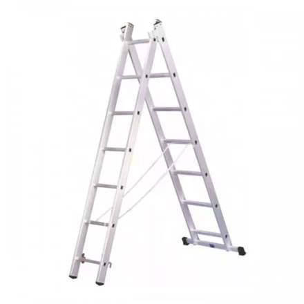 Лестница двухсекционная 2х 6 ступеней ЭНКОР 69694 купить в Надыме