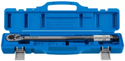 Ключ динамометрический ЗУБР "ЭКСПЕРТ", точность  +/- 4%, 1/2", 42 - 210 Нм 64094-210 купить в Надыме