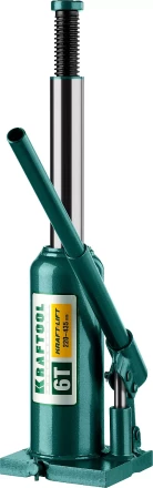 Домкрат гидравлический бутылочный "Kraft-Lift", сварной, 6т, 220-435мм, KRAFTOOL 43462-6 43462-6_z01 купить в Надыме