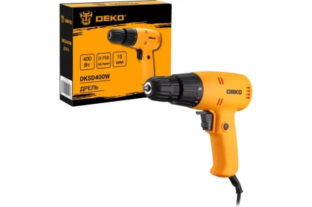 Дрель-шуруповерт сетевой DEKO DKSD400W, 063-4086 купить в Надыме