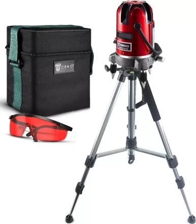 Уровень лазерный со штативом DEKO LL57 SET2, 065-0280 купить в Надыме