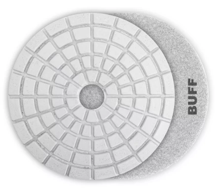 ЗУБР 125 мм, BUFF, мокрое шлифование, алмазный гибкий шлифовальный круг АГШК, Профессионал (29867-10000) купить в Надыме