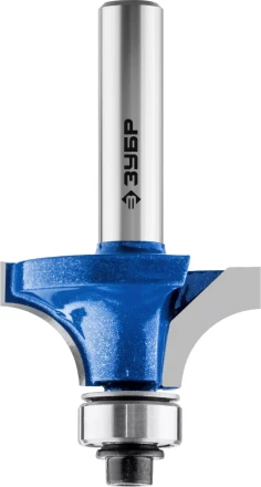 ЗУБР 31.8 x 15 мм, радиус 9.5 мм, фреза кромочная калевочная №1, Профессионал (28701-31.8) купить в Надыме