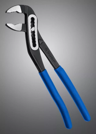 ЗУБР Профи 250 мм, захват 60 мм, CrV, переставные клещи с широким зевом (2244-25) купить в Надыме