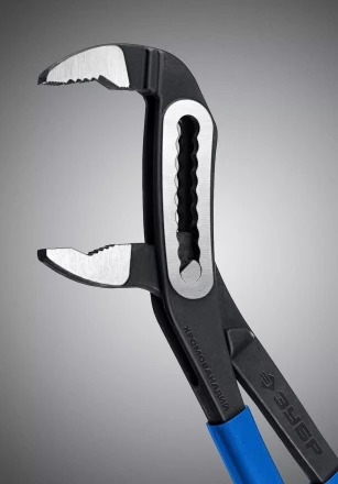 ЗУБР Профи 250 мм, захват 60 мм, CrV, переставные клещи с широким зевом (2244-25) купить в Надыме