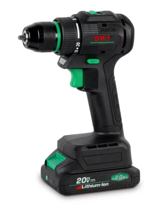 Бесщёточная аккумуляторная дрель-шуруповёрт DWT ABSP-20 DNM-2 BMC купить в Надыме