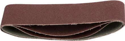 Лента STAYER "MASTER" шлифовальная универсальная бесконечная на тканевой основе, для ЛШМ, P100, 75х533мм, 3шт 35442-100 купить в Надыме