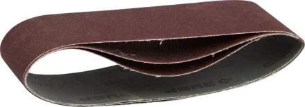 Лента шлифовальная бесконечная ЗУБР "МАСТЕР" на тканевой основе, для ЛШМ, P100, 75х457мм, 3шт 35541-100 купить в Надыме