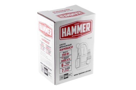 Дренажный насос HAMMER NAP250CD купить в Надыме