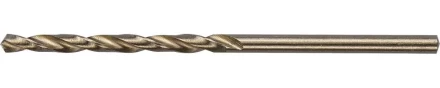 Сверло ЗУБР "КОБАЛЬТ" по металлу, цилиндрический хвостовик, быстрорежущая сталь Р6М5К5, класс точности А1, 3х61мм, 2шт 4-29626-061-3-K2 купить в Надыме