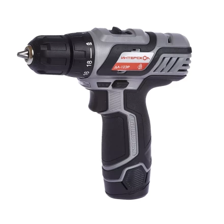 Аккумуляторная дрель-шуруповерт ИНТЕРСКОЛ ДА-12ЭР Li-ion (2 х 2Ач) купить в Надыме