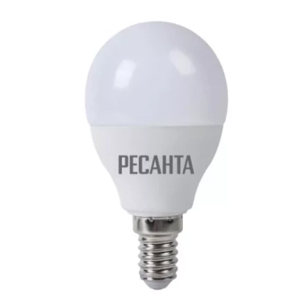 Лампа светодиодная РЕСАНТА LL-R-G45-7W-230-4K-E14 76/1/8 купить в Надыме