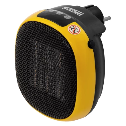 Тепловентилятор портативный керамический Denzel DTFC-700, 3 реж. вентилятор, нагрев 700 Вт 96407 купить в Надыме