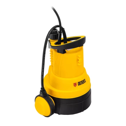 Дренажный насос для чистой воды DPB400, 400 Вт, подъем 11 м, 5500 л/ч Denzel 97266 купить в Надыме