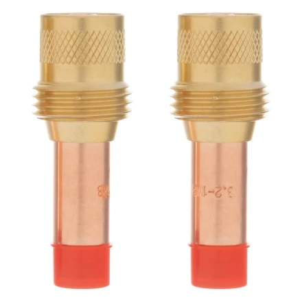 Держатель цанги с газовой линзой для электрода 2,4 мм, 2 шт Denzel 93658 купить в Надыме