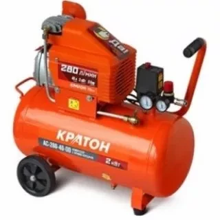 Компрессор масляный поршневой прямой привод Кратон AC-280-40-DD 3 01 01 034 купить в Надыме
