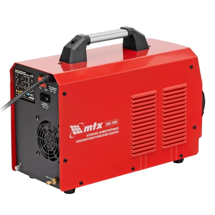Аппарат инвертор. полуавтомат. cварки MTX MIG-180S 94302, 180A, ПВ 60%, катушка 5 кг купить в Надыме