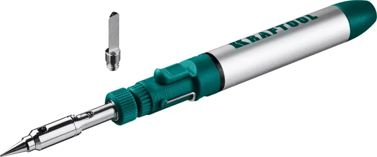 SolderGas 70A набор 3-в-1, газовый паяльник, горелка, фен, 30-70 Вт,  1300°С 55504-H3 купить в Надыме