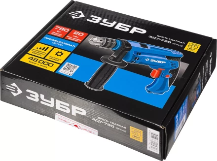 Дрель ударная ЗДУ-780 ЭРМ2 серия ПРОФЕССИОНАЛ купить в Надыме