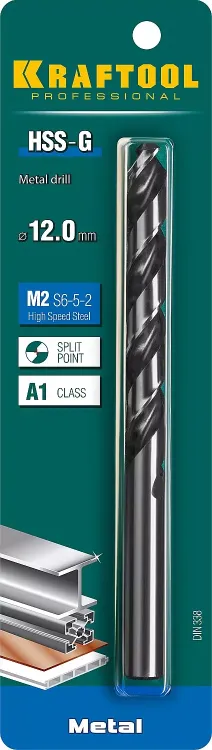 Сверло по металлу HSS-G 29651-12 купить в Надыме