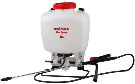 Опрыскиватель садовый GRINDA &quot;Fine Spray&quot; ранцевый, телескопический фибергласовый удлинитель, 15л 8-425215_z01 купить в Надыме