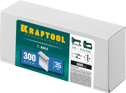 Гвозди тип 18GA (47 / 300 / F) 5000 шт 31785-35 купить в Надыме