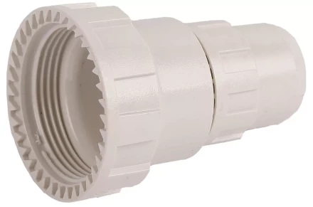 Переходник ЗУБР "ШиреФит" редукционный "накидная гайка - штуцер с гайкой", 32мм-26мм 51476-32-26 купить в Надыме