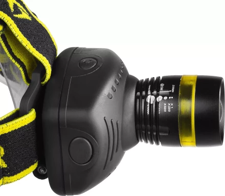 Фонарь STAYER "PROFESSIONAL" налобный светодиодный, 3Вт(140Лм), регулируемый фокус, 3 режима, 3ААА 56566 купить в Надыме