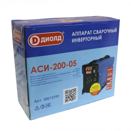 Аппарат сварочный инверторный Диолд АСИ 200-05 купить в Надыме