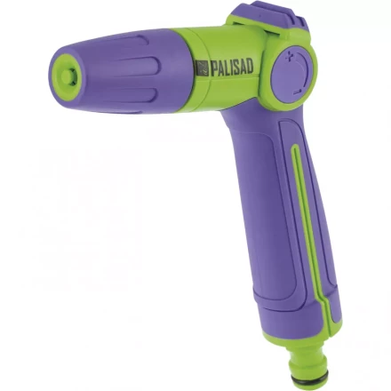 Пистолет-распылитель регулируемый двухкомпонентная рукоятка Palisad 65159 купить в Надыме