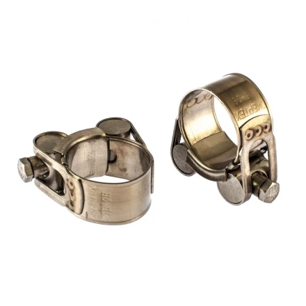 Хомуты металлические силовые 26-28 мм ширина 18 мм шарнирный W4 2 шт Сибртех 475093 купить в Надыме