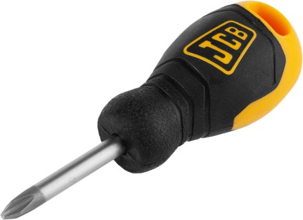 Отвертка JCB, хромомолибденовая сталь S2, двухкомпонентная рукоятка, магнитный наконечник, PH №2х40мм JSD001 купить в Надыме