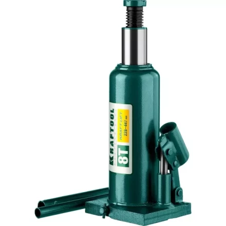 Домкрат гидравлический бутылочный "Kraft-Lift", сварной, 8т, 228-447мм, KRAFTOOL 43462-8 43462-8_z01 купить в Надыме
