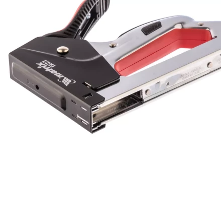 Степлер мебельный стальной быстрая загрузка тип скобы 53 6-10 мм PRO Matrix 40916 купить в Надыме