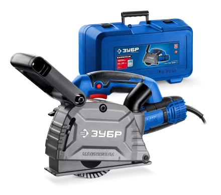 ЗУБР d 125 мм, 1600 Вт, 30 мм, штроборез (бороздодел), кейс, Профессионал (ЗШ-П30-1600 ПСТК) купить в Надыме