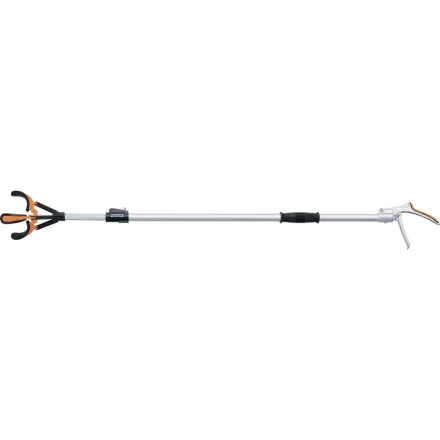 Плодосъемник с захватом, алюминиевая телескопическая штанга, 1370-2060 мм PALISAD LUXE 64446 купить в Надыме