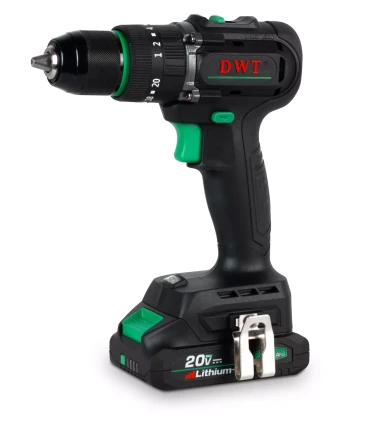 Бесщеточная аккумуляторная ударная дрель-шуруповерт DWT ASBP-20 DNG-2 BMC купить в Надыме