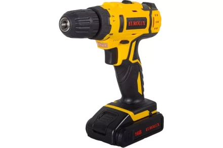 Дрель-шуруповерт Eurolux ДА-16/2Li 72/14/51 купить в Надыме