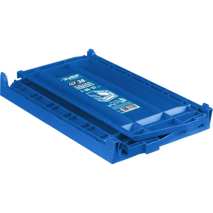 ЗУБР ЛСР-30, 30 л, 500 х 300 х 270 мм, складной ящик-лоток, Профессионал (38063-30) купить в Надыме