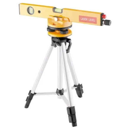 Уровень лазерный 400 мм 1050 мм штатив 3 глазка набор база 2.линзы в пласт. боксе MTX 350299 купить в Надыме