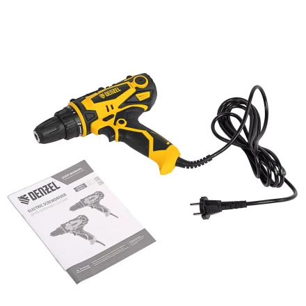 Дрель-шуруповерт сетевая SD-300-10// Denzel 26201 купить в Надыме