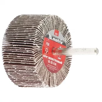 Круг лепестковый для дрели 60 х 30 х 6 мм Р 150 MATRIX 74127 купить в Надыме