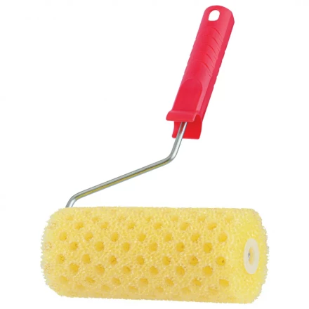 Валик "Структурный" поролоновый с ручкой Matrix, "горошек", 180 мм, D 80 мм, D ручки 6 мм, 80215 купить в Надыме