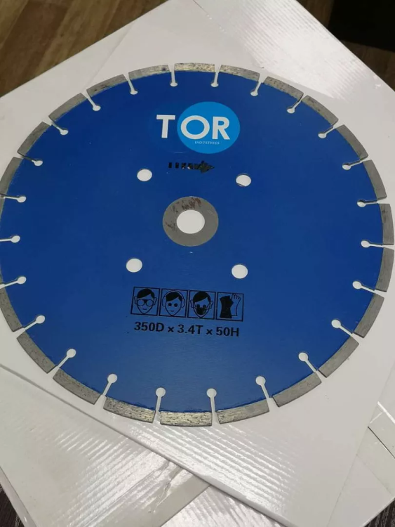 Диск по бетону для швонарезчиков HQR500A-2 (E) 350Dx3,6Tx50H (Cutter Disc 350 mm) 1019723 купить в Надыме